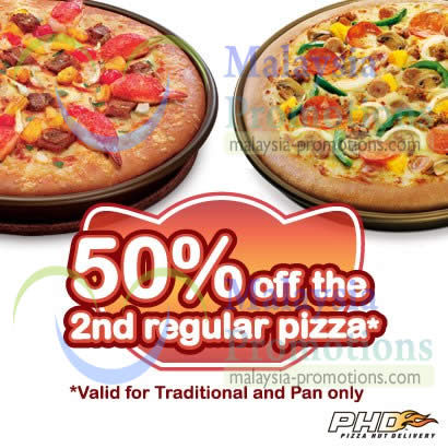 Featured image for Pizza Hut Delivery 50% Off Regular Pizza With Golden Crab Claw Pizza 30 Jan 2013