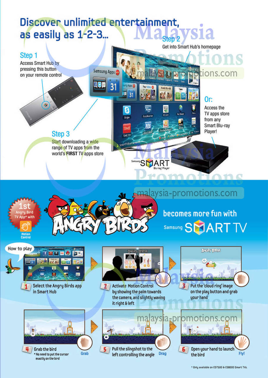 Play Angry Birds on your Smart TV