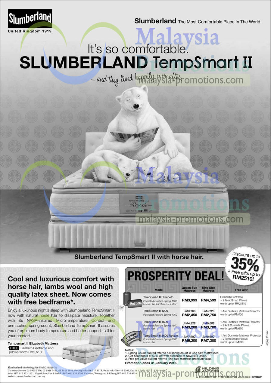 Slumberland 12 Jan 2013