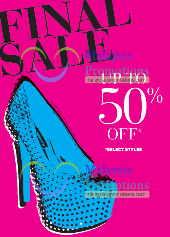 Featured image for (EXPIRED) Steve Madden Sale Up To 50% Off (Final Sale) @ Suria KLCC 17 Jan 2013