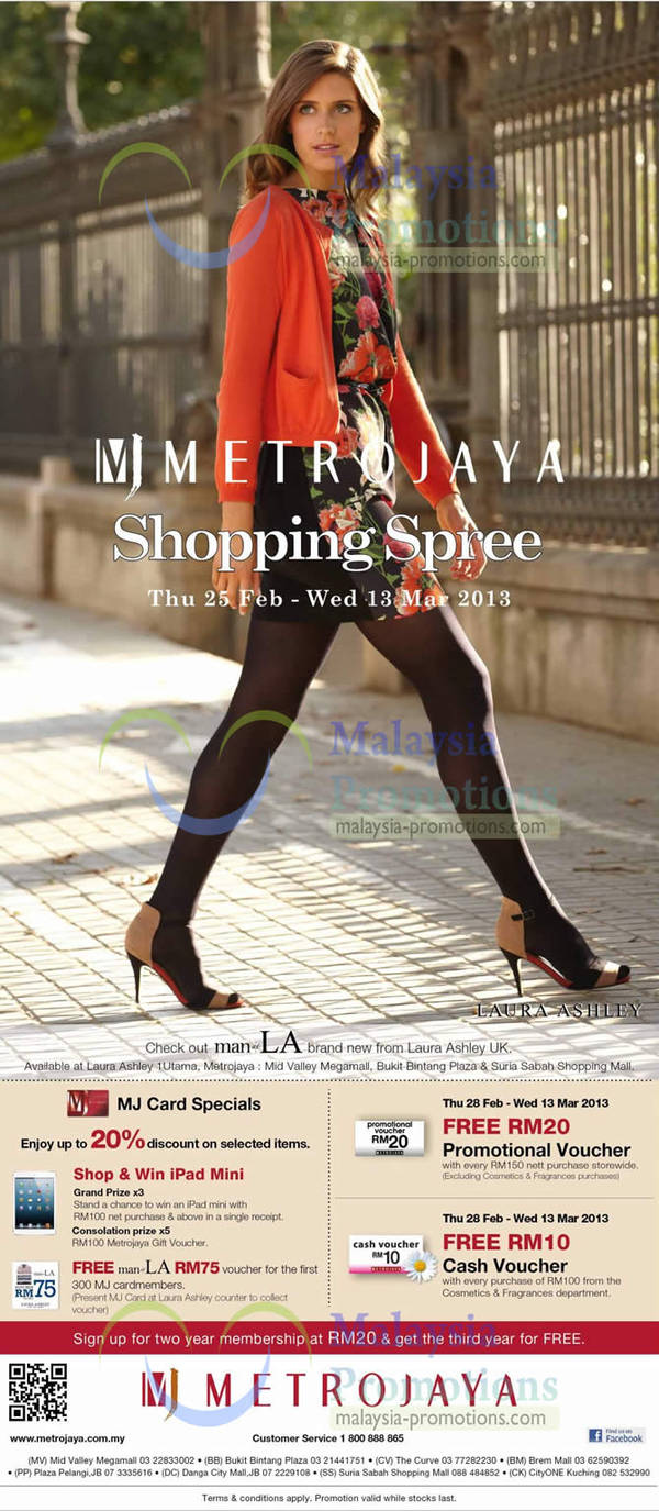 Featured image for (EXPIRED) Metrojaya Shopping Spree Sale Event 25 Feb – 13 Mar 2013