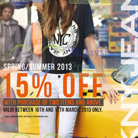 Featured image for (EXPIRED) DKNY 15% Off With Two Pieces & Above Purchase @ Isetan KLCC 16 – 17 Mar 2013