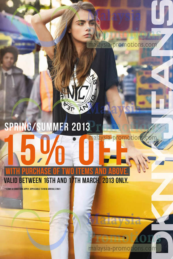 Featured image for (EXPIRED) DKNY 15% Off With Two Pieces & Above Purchase @ Isetan KLCC 16 – 17 Mar 2013