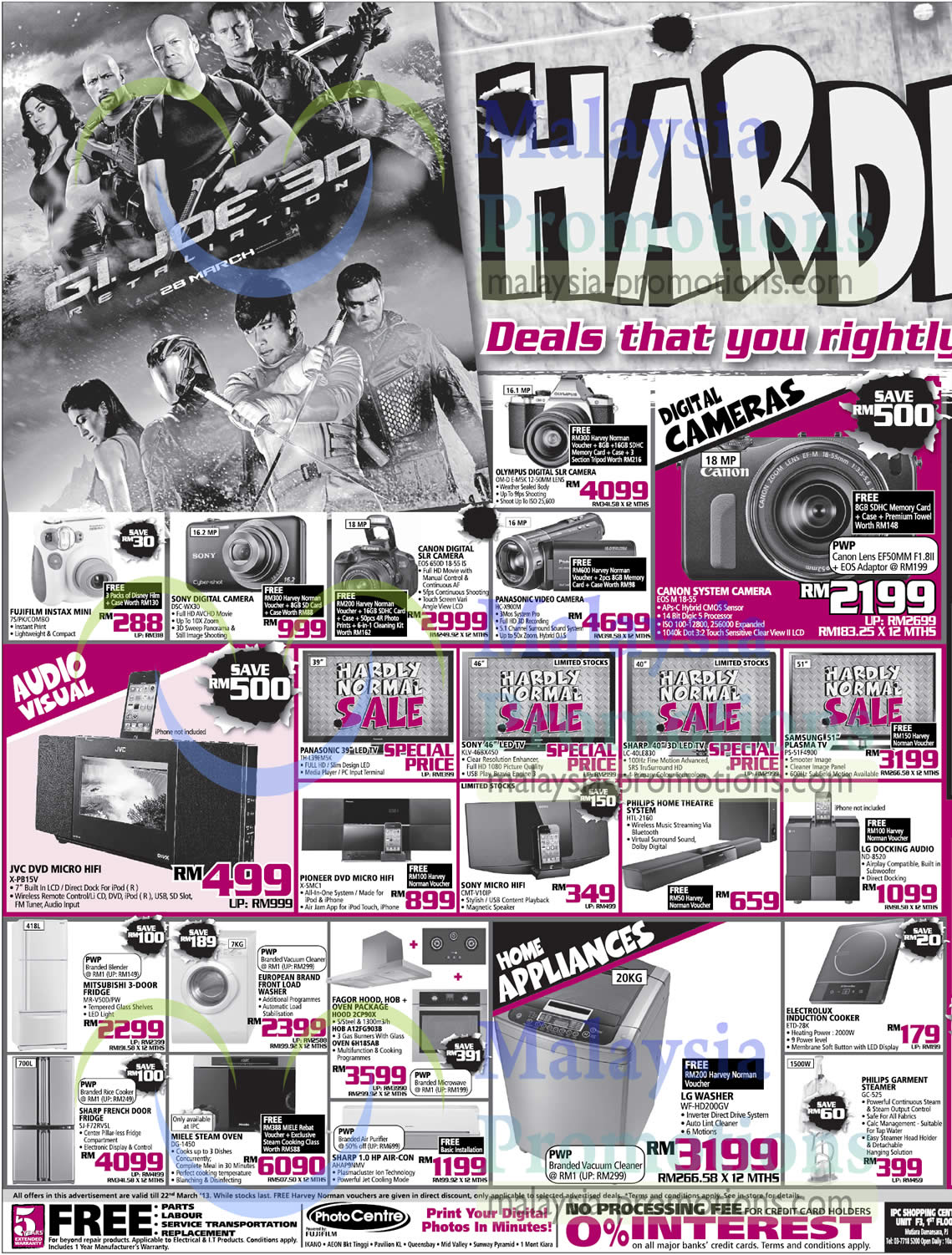 Featured image for Harvey Norman Furniture, Notebooks & Accessories Offers 16 - 22 Mar 2013