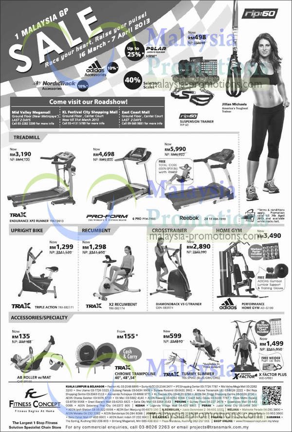 Featured image for (EXPIRED) Fitness Concept Gymnastic Equipment Offers 23 Mar – 7 Apr 2013