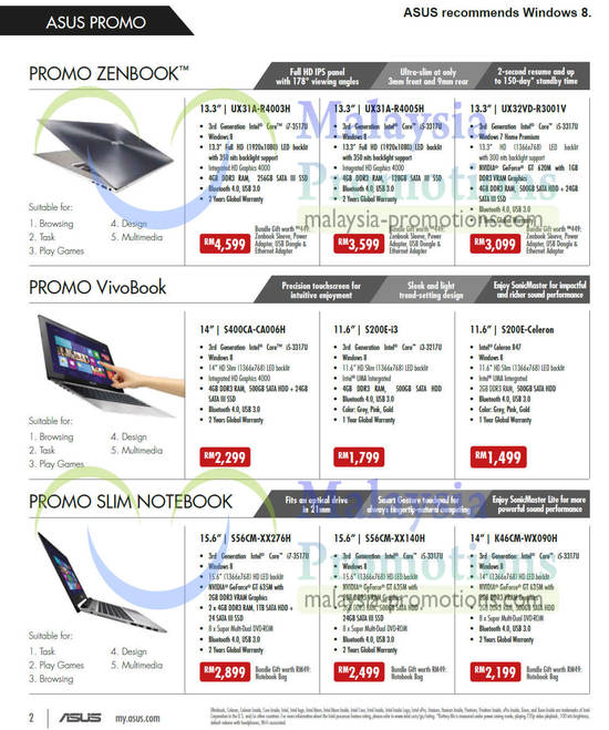 Promo Zenbook, Vivobook, Slim Notebook