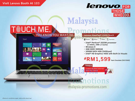 22 May Lenovo IdeaPad Z400 Notebook