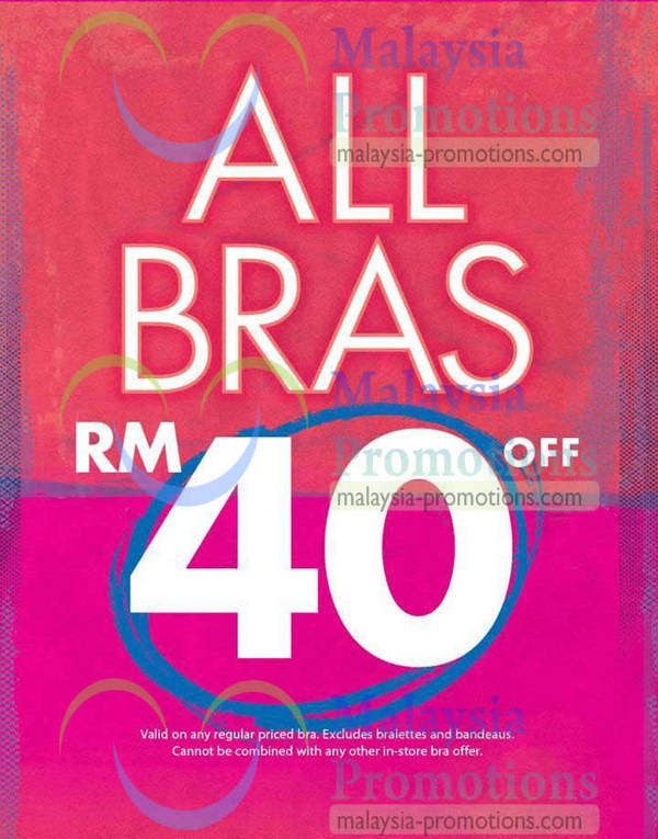 Featured image for (EXPIRED) La Senza RM40 Off All Bras Promo 19 – 24 Apr 2013