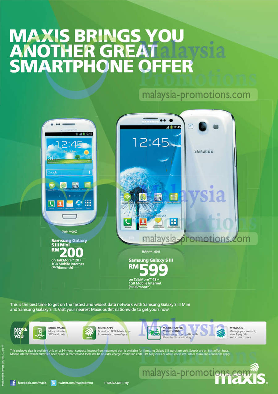 Maxis 5 Apr 2013