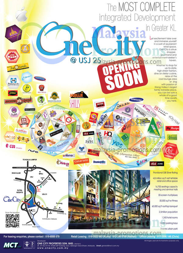 Featured image for One City Opening Soon @ USJ 25 9 Apr 2013