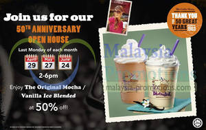 Featured image for (EXPIRED) The Coffee Bean & Tea Leaf 50% Off Selected Drinks Promo 24 Jun 2013