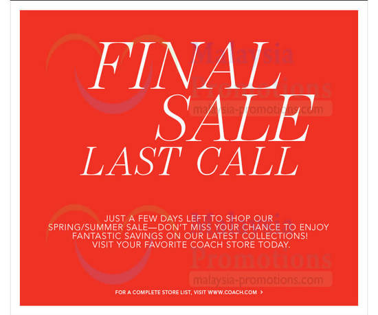 11 Jul Final Sale Last Call