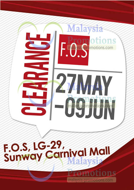 F.O.S 27 May 2013