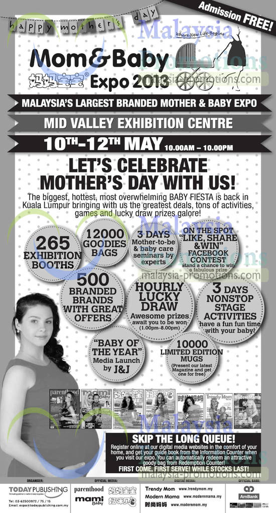 Mom n Baby Expo 9 May 2013