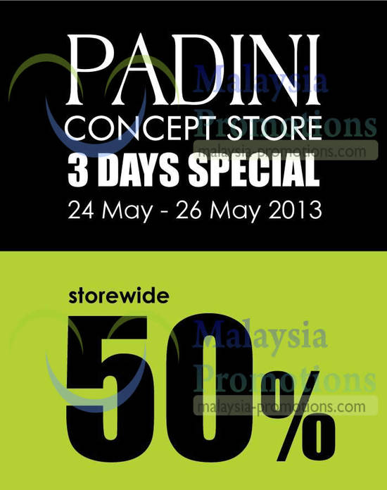 Padini 23 May 2013