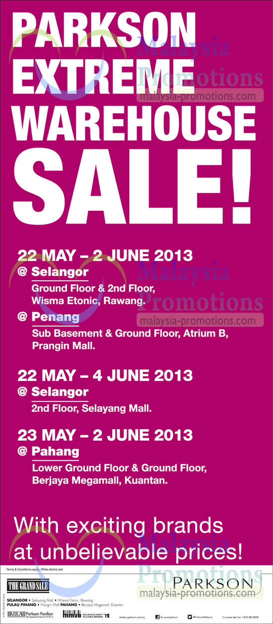 Parkson 21 May 2013