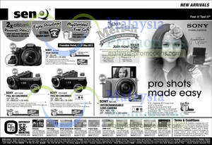 Featured image for Senheng Sony Digital Cameras & Video Camcorder Offers 17 May 2013