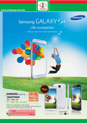 Featured image for Senheng Samsung Galaxy S4 & Other Samsung Smartphone Offers 13 May 2013