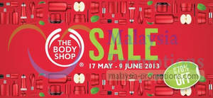 Featured image for (EXPIRED) The Body Shop Biggest Sale Up To 70% Off 17 May – 9 Jun 2013