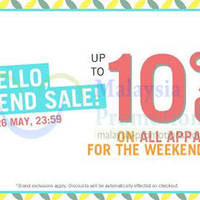 Featured image for (EXPIRED) Zalora Up To 10% Off All Apparel Promo 25 – 26 May 2013