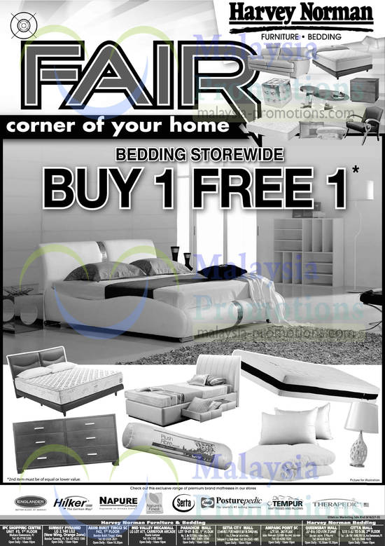 Bedding Storewide Buy 1 Free 1