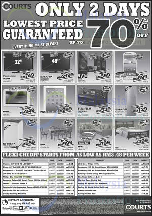 Featured image for (EXPIRED) Courts Up To 70% off 2 Day Deals 8 – 9 Jun 2013