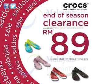Featured image for Crocs End of Season Sale @ Isetan 21 Jun – 4 Jul 2013