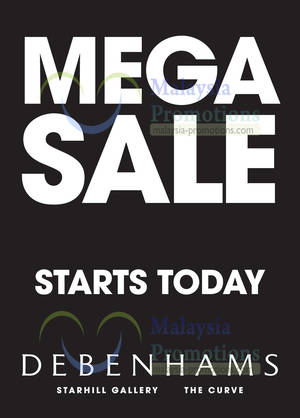 Featured image for (EXPIRED) Debenhams Mega SALE Up To 50% Off (Further Reductions!) 28 Jun – 1 Sep 2013