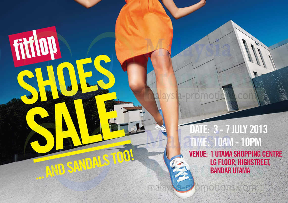 Sandals SALE @ 1 Utama 3 – 7 Jul 2013