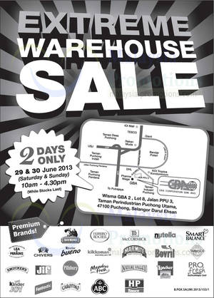 Featured image for (EXPIRED) GBA Corporation Chocolates Extreme Warehouse Sale @ Wisma GBA 229 – 30 Jun 2013