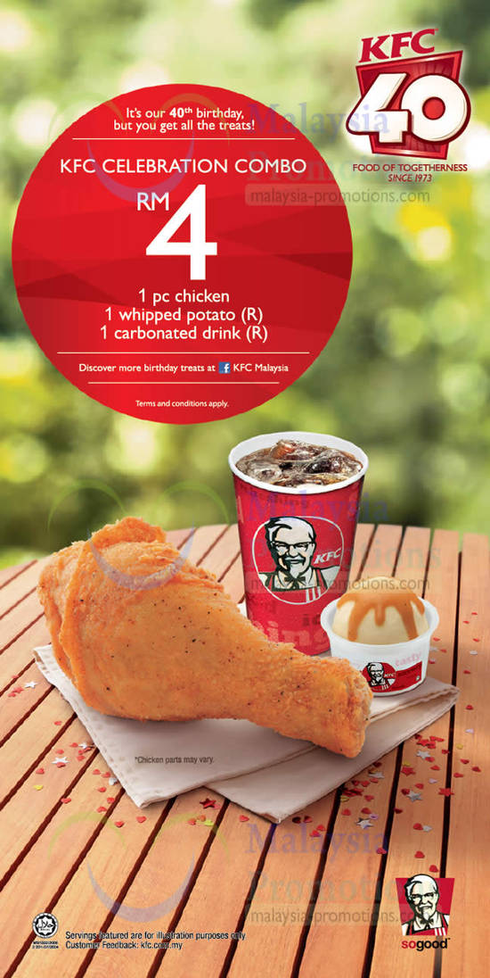 KFC RM4 Combo 12 Jun 2013