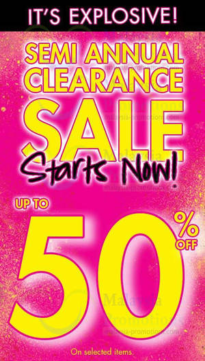 Featured image for (EXPIRED) La Senza Semi Annual Sale Up To 50% Off @ Nationwide 19 Jun – 14 Jul 2013