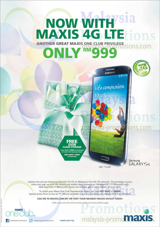 Maxis 13 Jun 2013