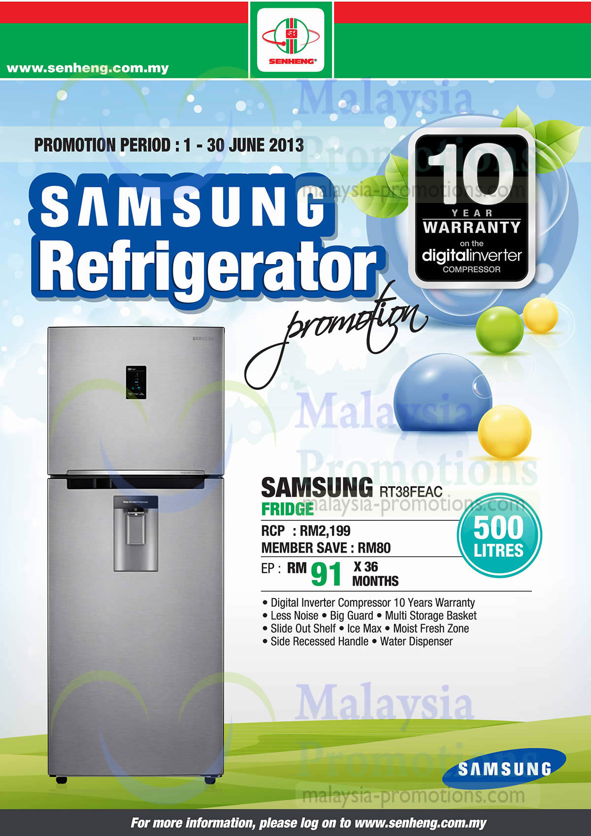 Featured image for Senheng Samsung Fridges & Branded Notebooks Offers 3 June 2013