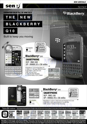 Featured image for Senheng Blackberry Smartphone Offers 21 Jun 2013