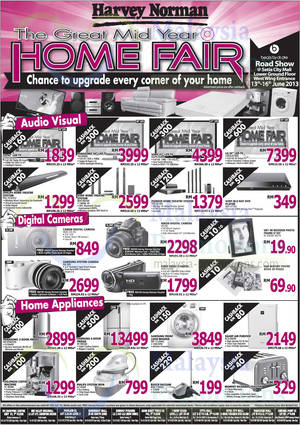 Featured image for (EXPIRED) Harvey Norman Digital Cameras, Furniture, Notebooks & More Offers 8 – 14 Jun 2013