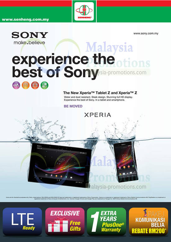 Tablet Z, Xperia Z