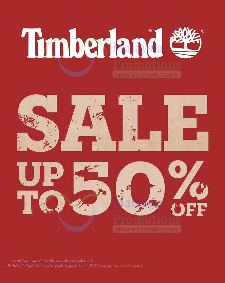 Featured image for Timberland SALE Up To 50% Off (Final Reductions!) @ All Outlets 31 May - 21 Jul 2013