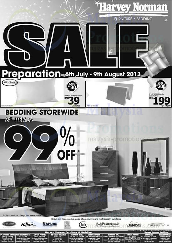 Bedding Storewide 2nd Item 99 Percent Off