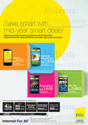 Featured image for Digi Smart Plan Smartphone Offers 2 Jul 2013