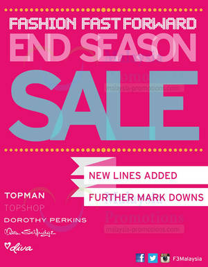 Featured image for (EXPIRED) Topman, Topshop, Dorothy Perkins, Miss Selfridge & Diva End of Season Sale 11 Jul 2013