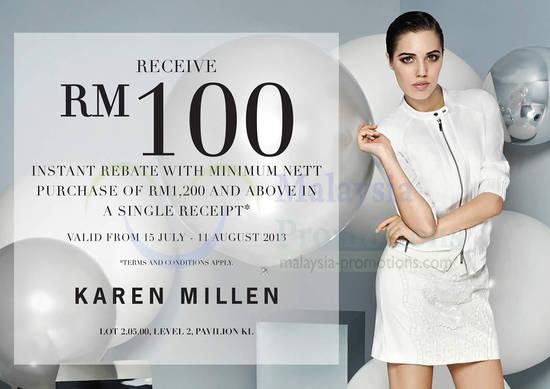 Karen Millen 19 Jul 2013