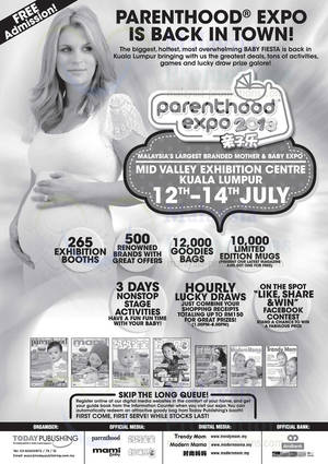 Featured image for (EXPIRED) Parenthood Expo @ Mid Valley Exhibition Centre 12 – 14 Jul 2013