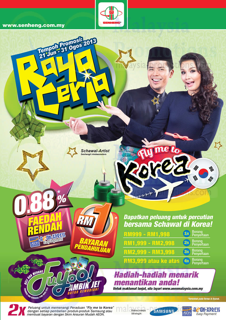 Featured image for Senheng Raya Ceria TV, Digital Cameras, Fridge & Electronics Offers 2 Jul 2013