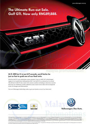 Featured image for Volkswagen Golf GTI Car Features & Price 4 Jul 2013