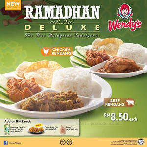 Featured image for Wendy’s NEW Chicken / Beef Rendang Deluxe 5 Jul 2013