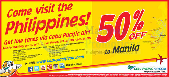 Cebu Pacific Air 29 Aug 2013