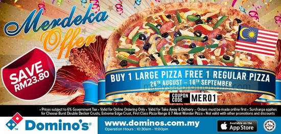 Dominos Pizza 27 Aug 2013