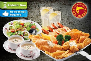 Featured image for (EXPIRED) Manhattan Fish Market 53% Off Two Flaming Seafood Platter Set Meals 28 Aug 2013