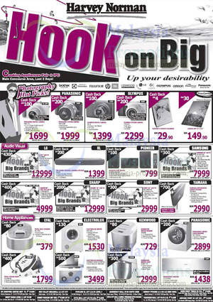 Featured image for (EXPIRED) Harvey Norman Digital Cameras, Furniture, Notebooks & Appliances Offers 21 – 27 Sep 2013